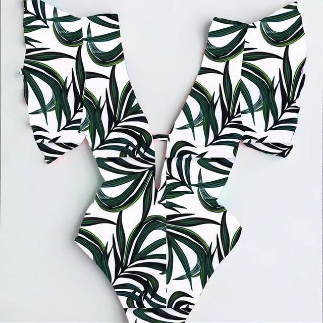 Beach Ruffles Swimsuit