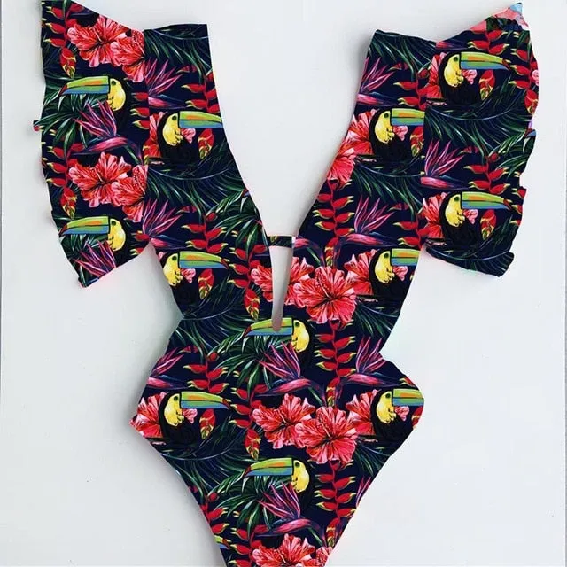 Beach Ruffles Swimsuit