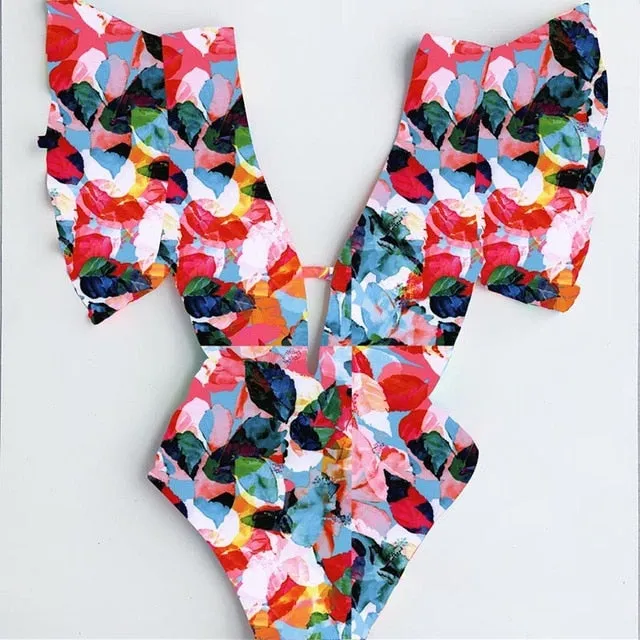 Beach Ruffles Swimsuit