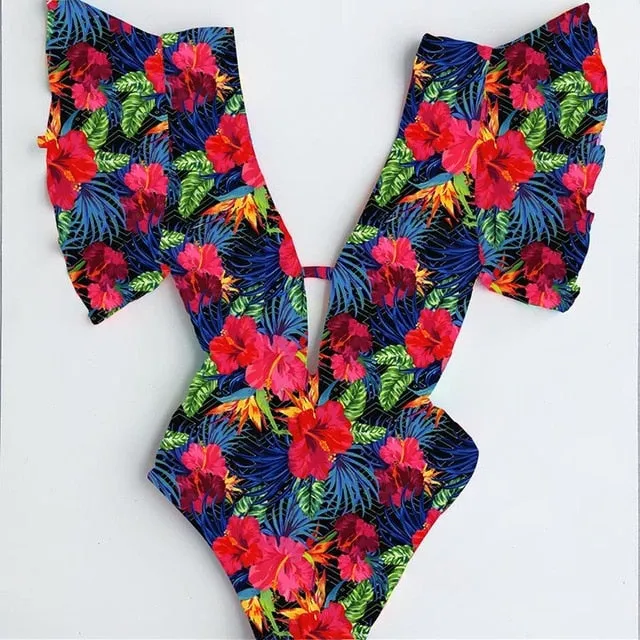Beach Ruffles Swimsuit