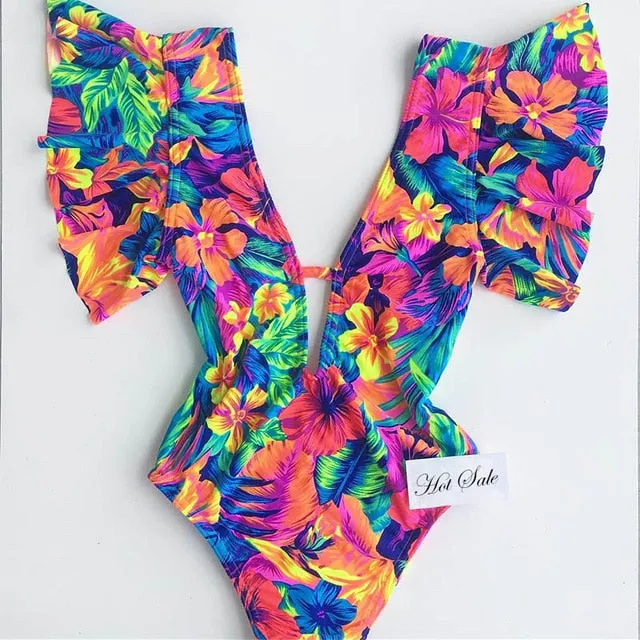 Beach Ruffles Swimsuit