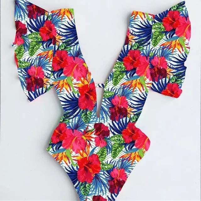 Beach Ruffles Swimsuit