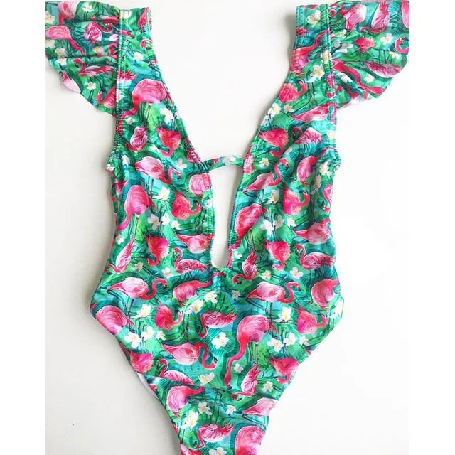 Beach Ruffles Swimsuit