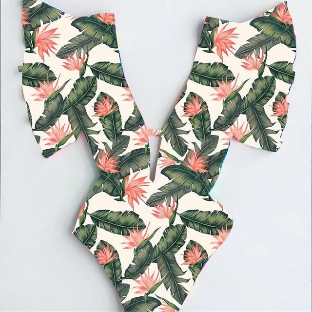 Beach Ruffles Swimsuit