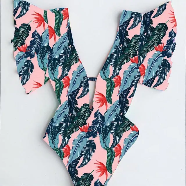 Beach Ruffles Swimsuit