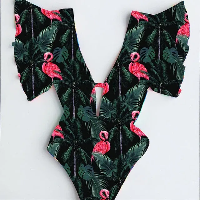 Beach Ruffles Swimsuit