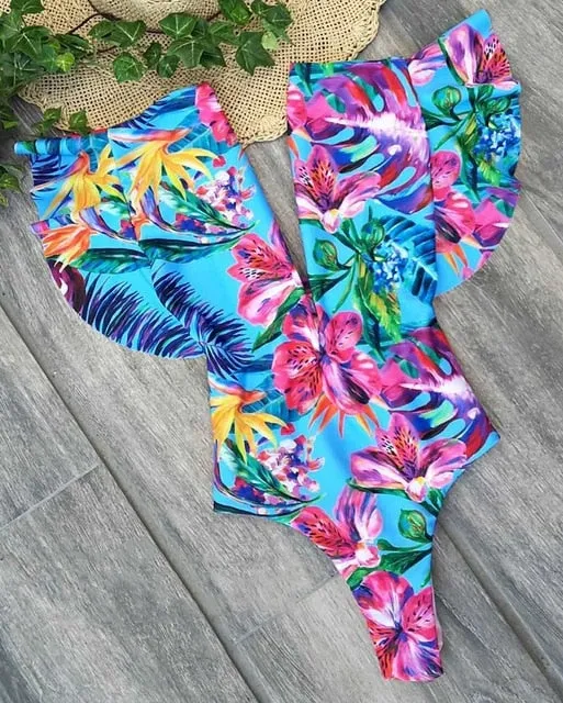 Beach Ruffles Swimsuit