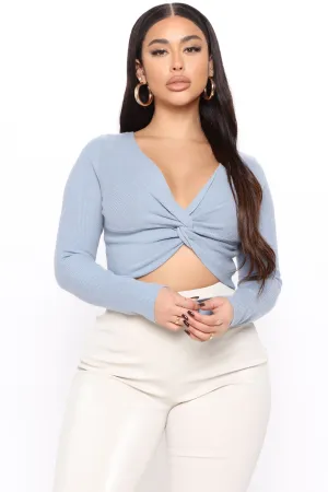 Been On My Mind Sweater - Blue
