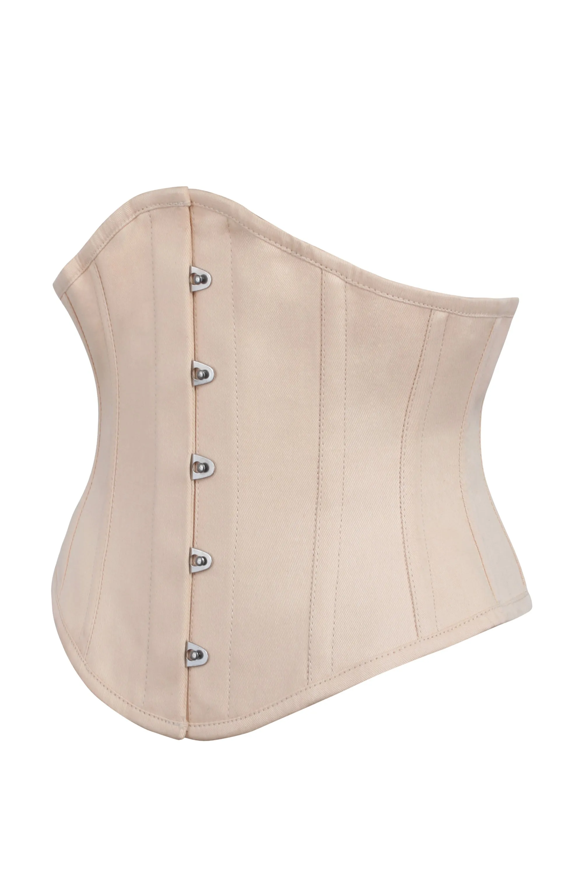 Beige Underbust Waspie Corset