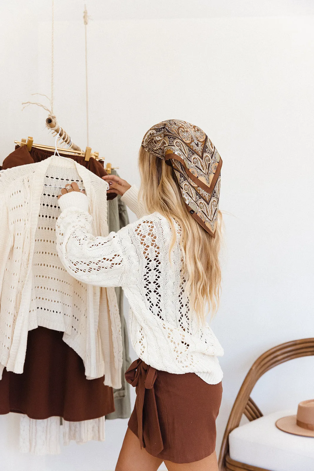 Bella Knit Over-sized Jumper - Ivory