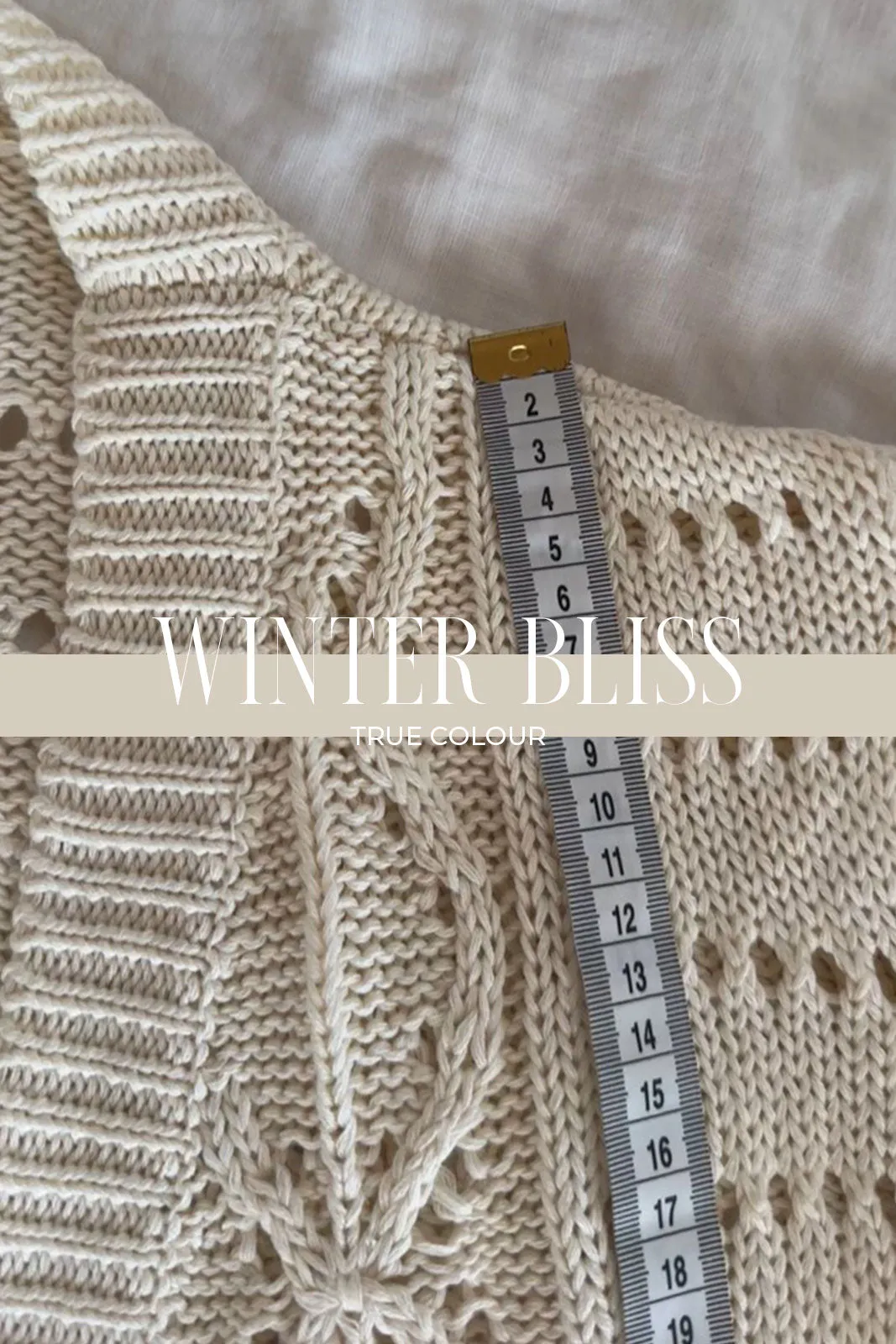 Bella Knit Over-sized Jumper - Ivory