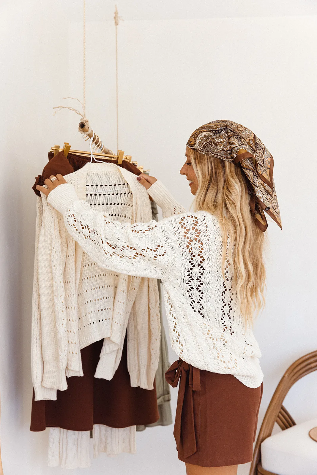 Bella Knit Over-sized Jumper - Ivory