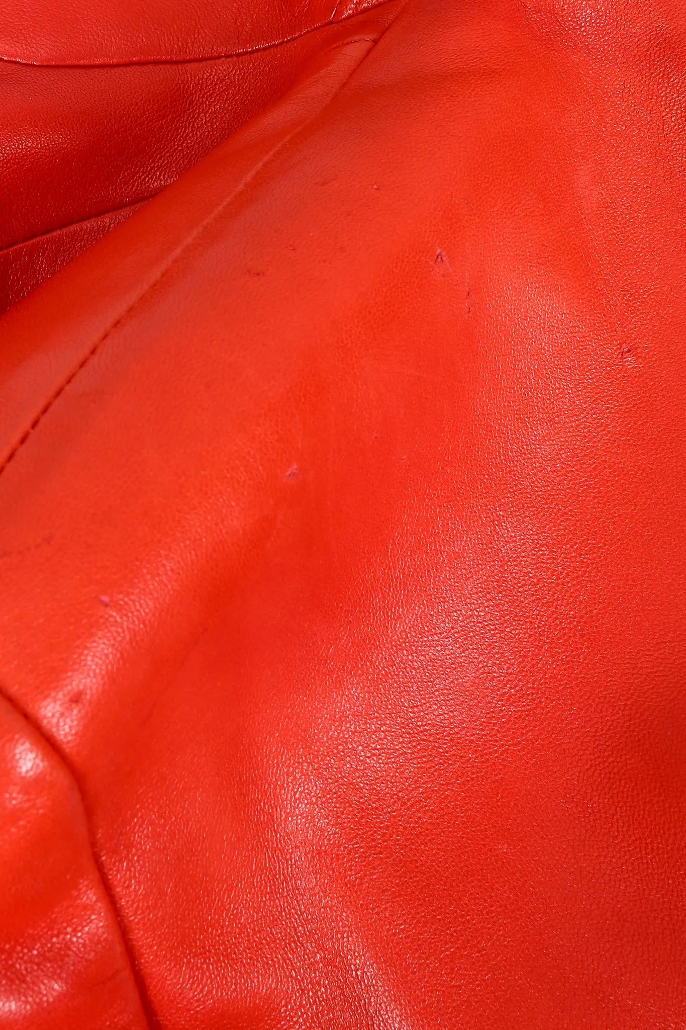 Belted Leather Jacket