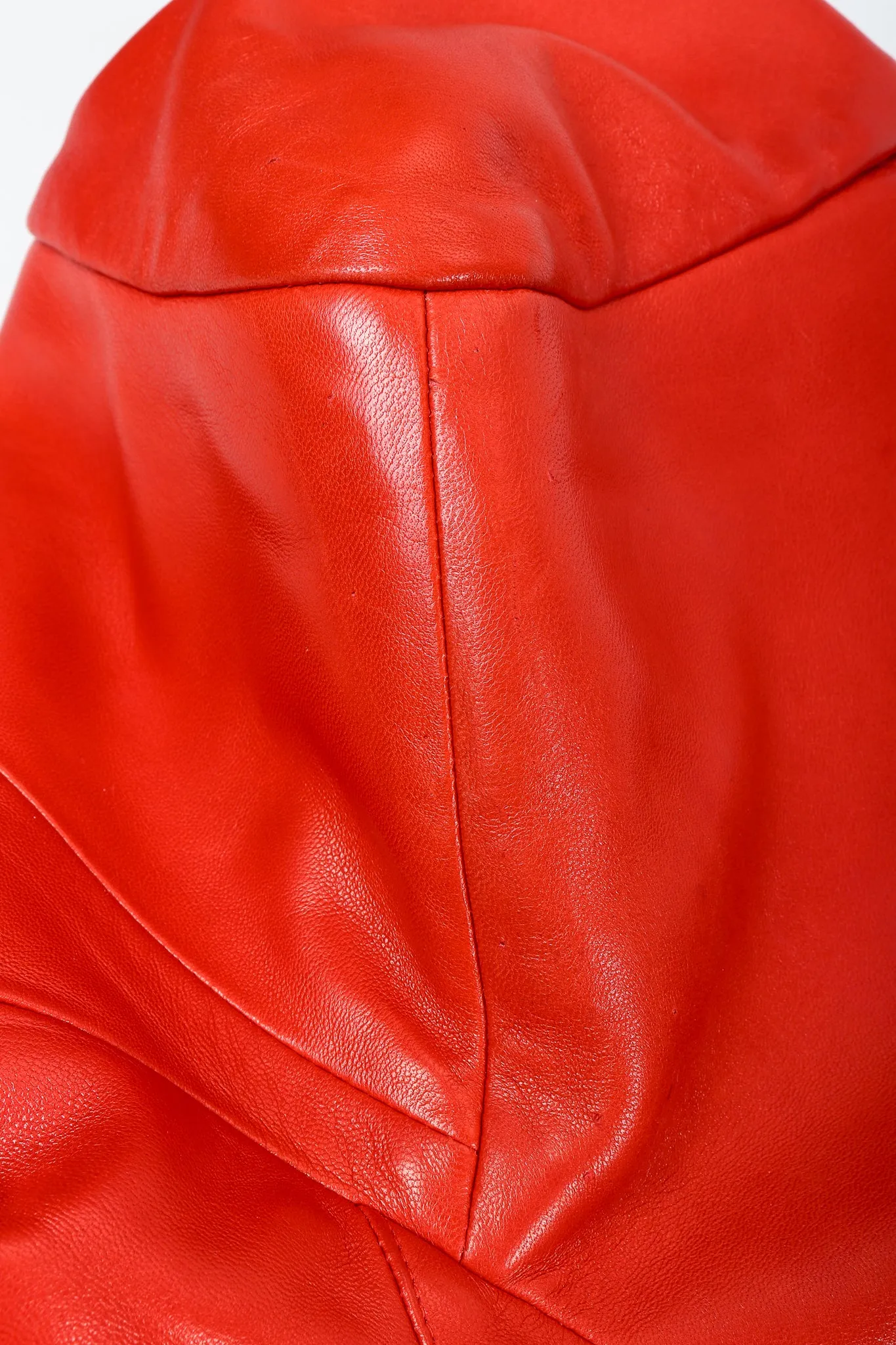 Belted Leather Jacket