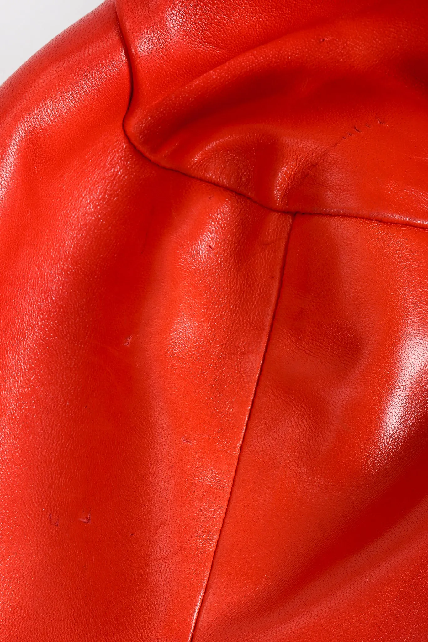 Belted Leather Jacket