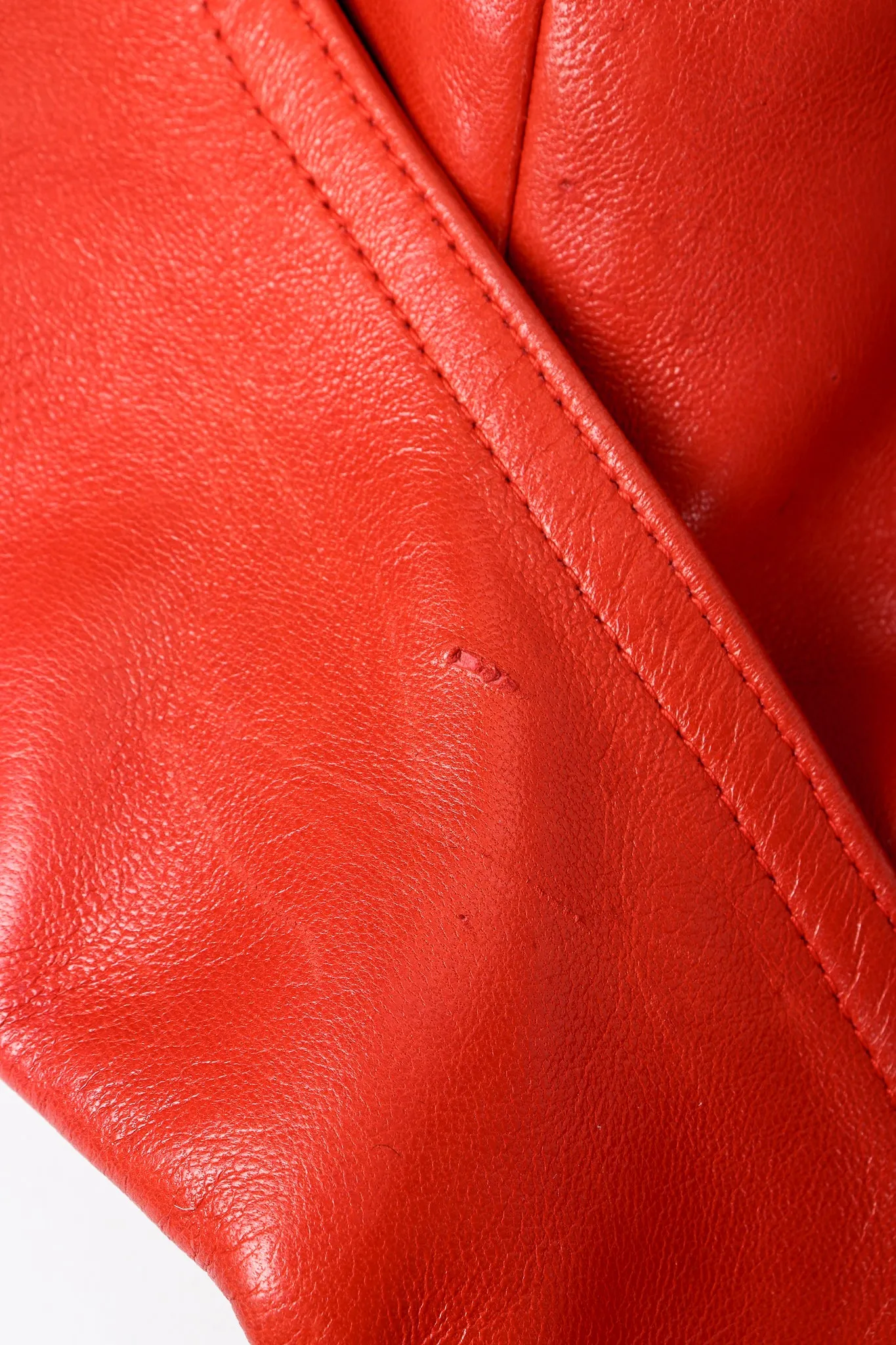 Belted Leather Jacket
