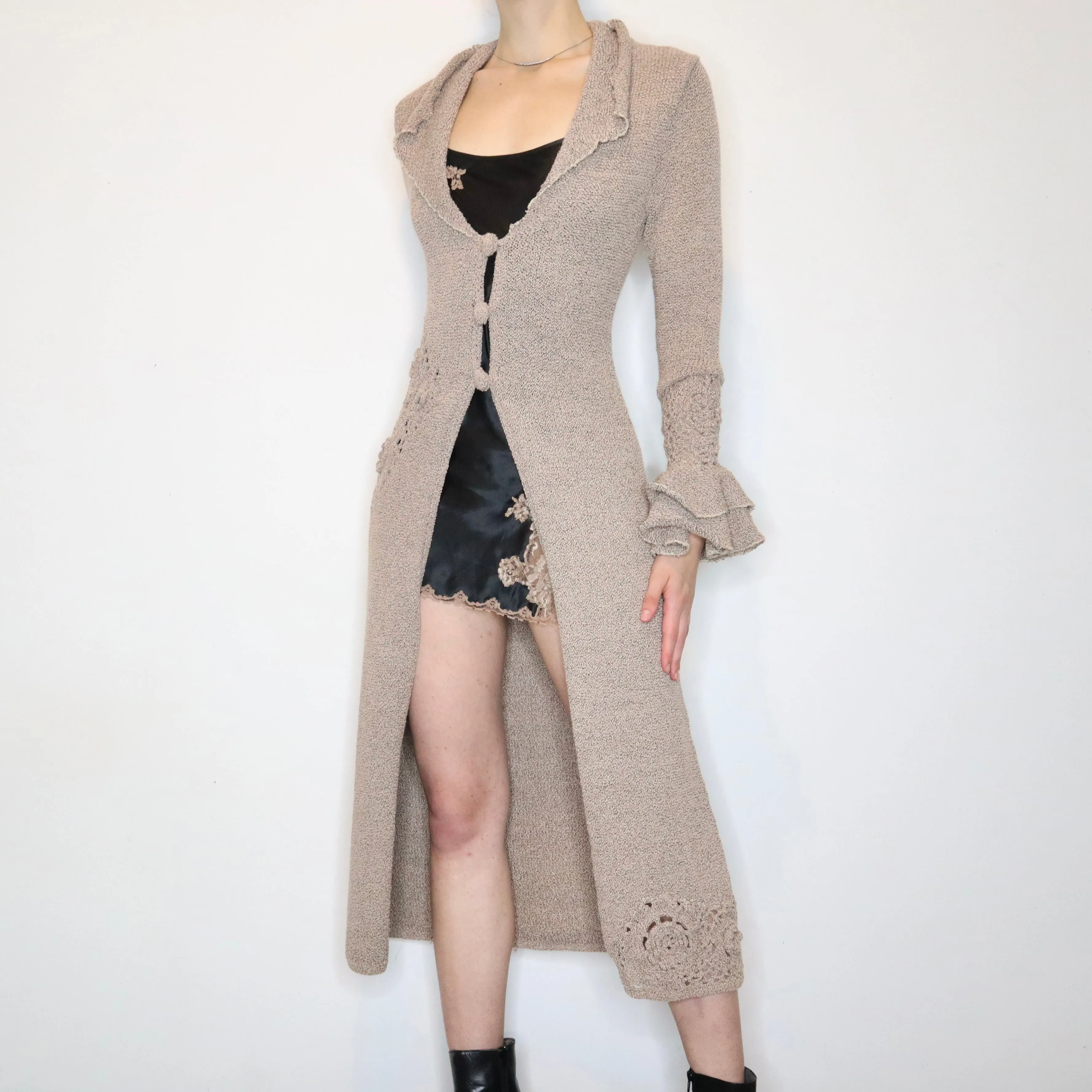 Betsey Johnson Duster Cardigan (Medium)