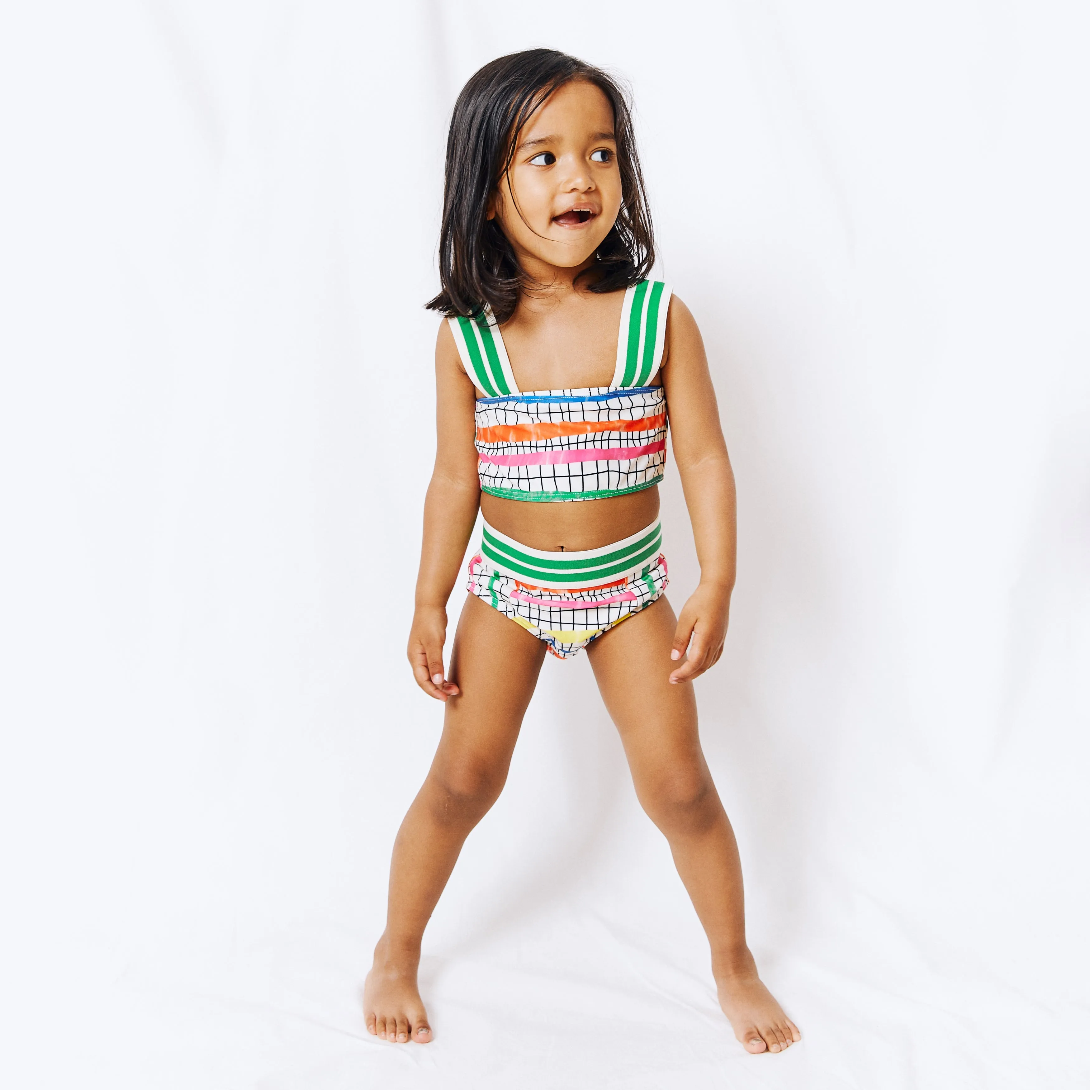 Bikini // blue stripes // 2yrs