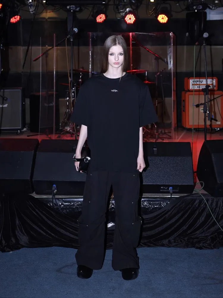 Black casual pants【s0000008703】
