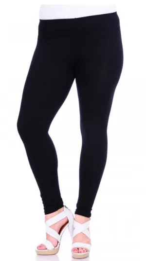 Black Leggings Juniors Plus Size