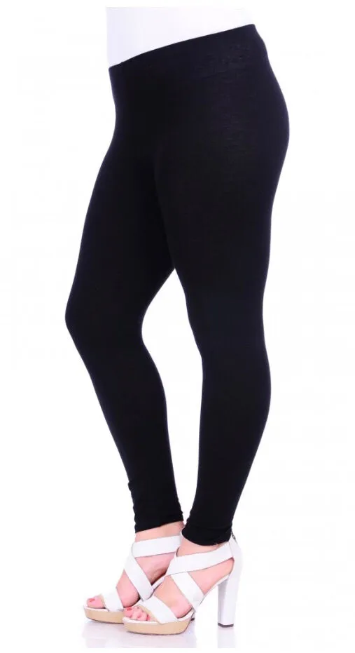 Black Leggings Juniors Plus Size