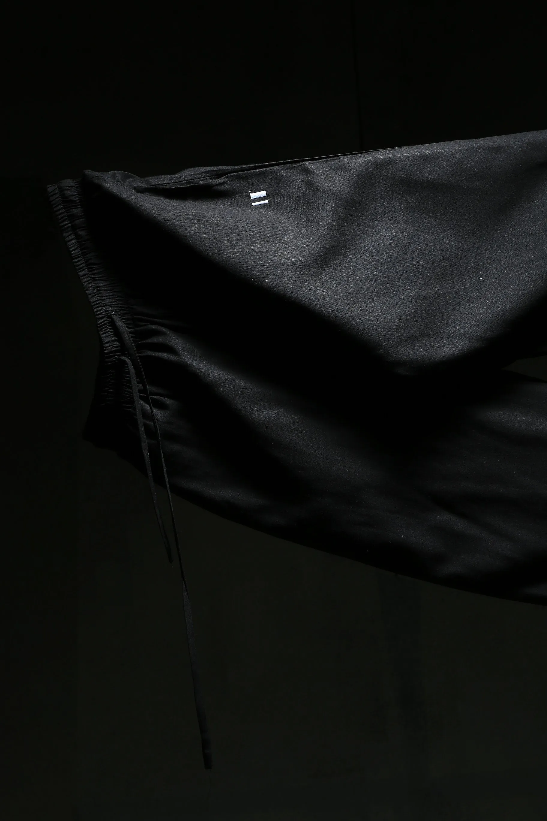Black Linen Pant