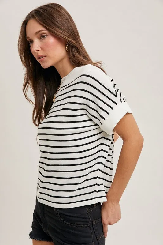 Boat Neck Beauty Top