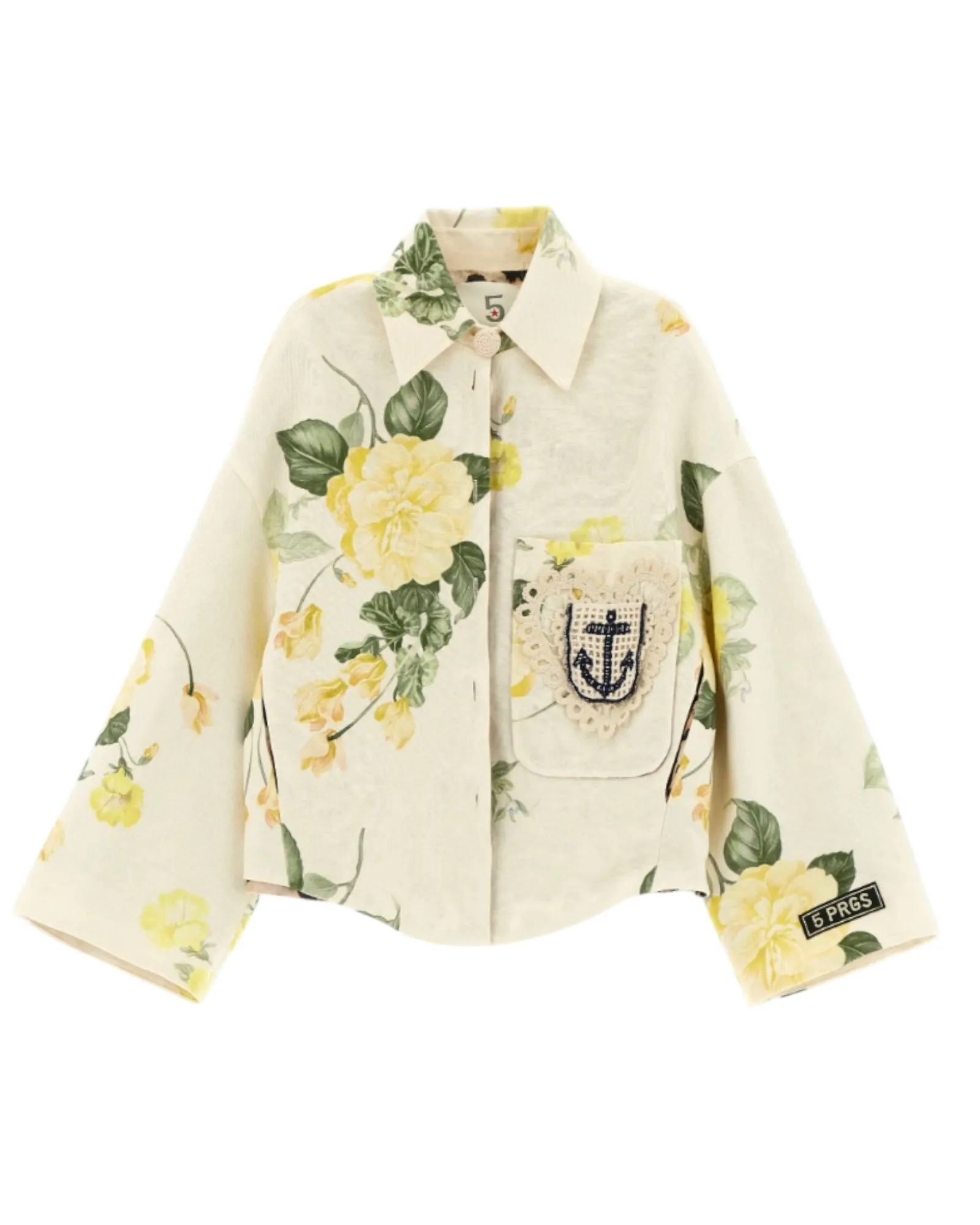 Boemian Rose Jacket Yellow