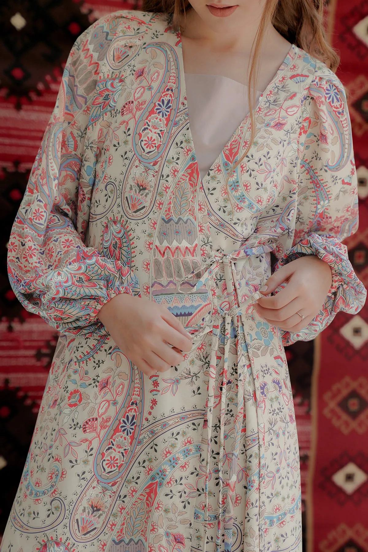 Bohemia Long Outer - Khaki