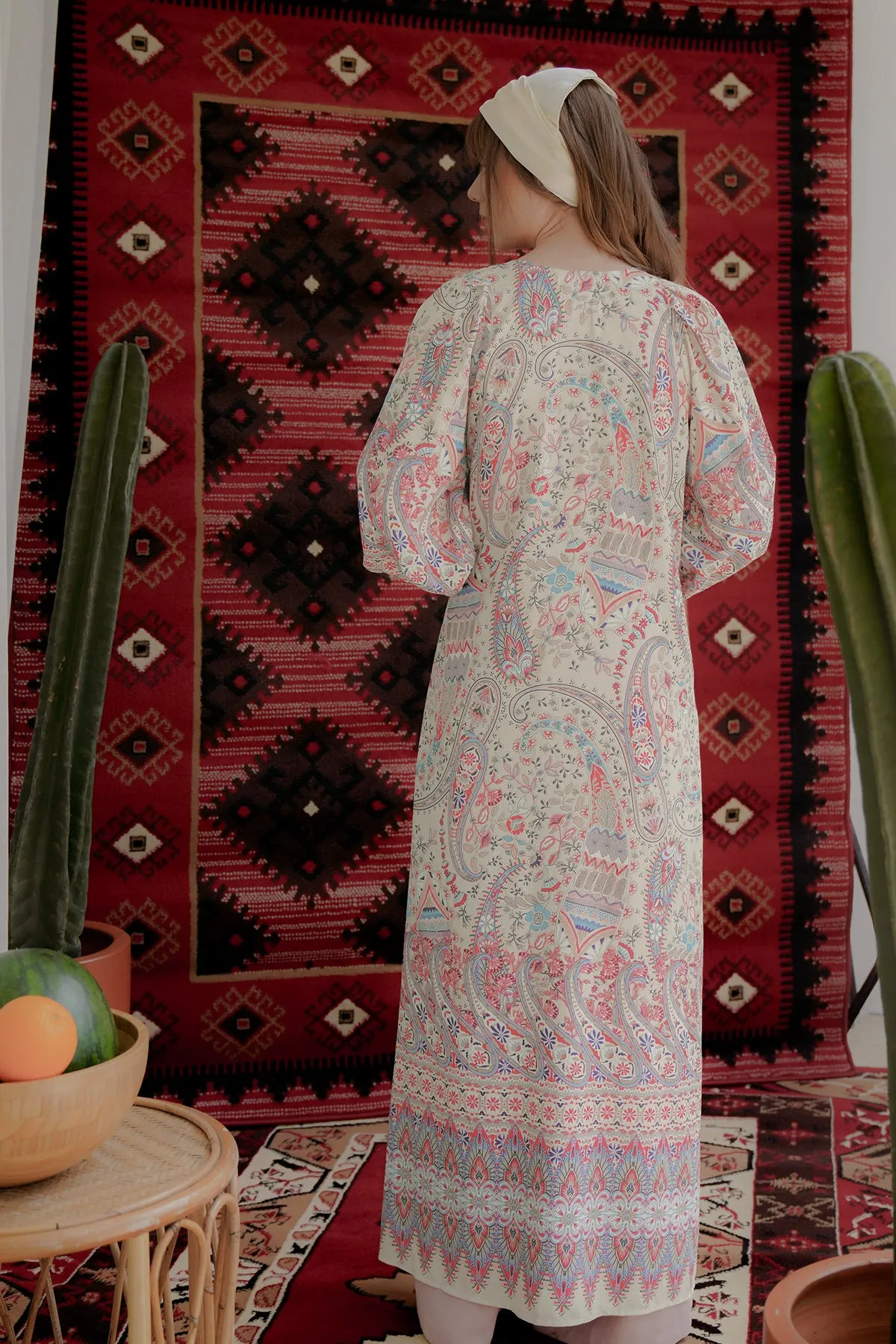 Bohemia Long Outer - Khaki