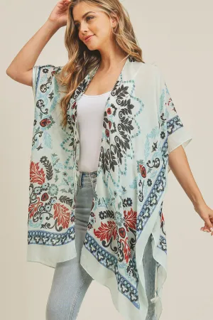 BOHEMIAN PRINT KIMONO