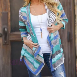 Boho Womens Cardigan Loose Sweater Outwear Knitted Jacket