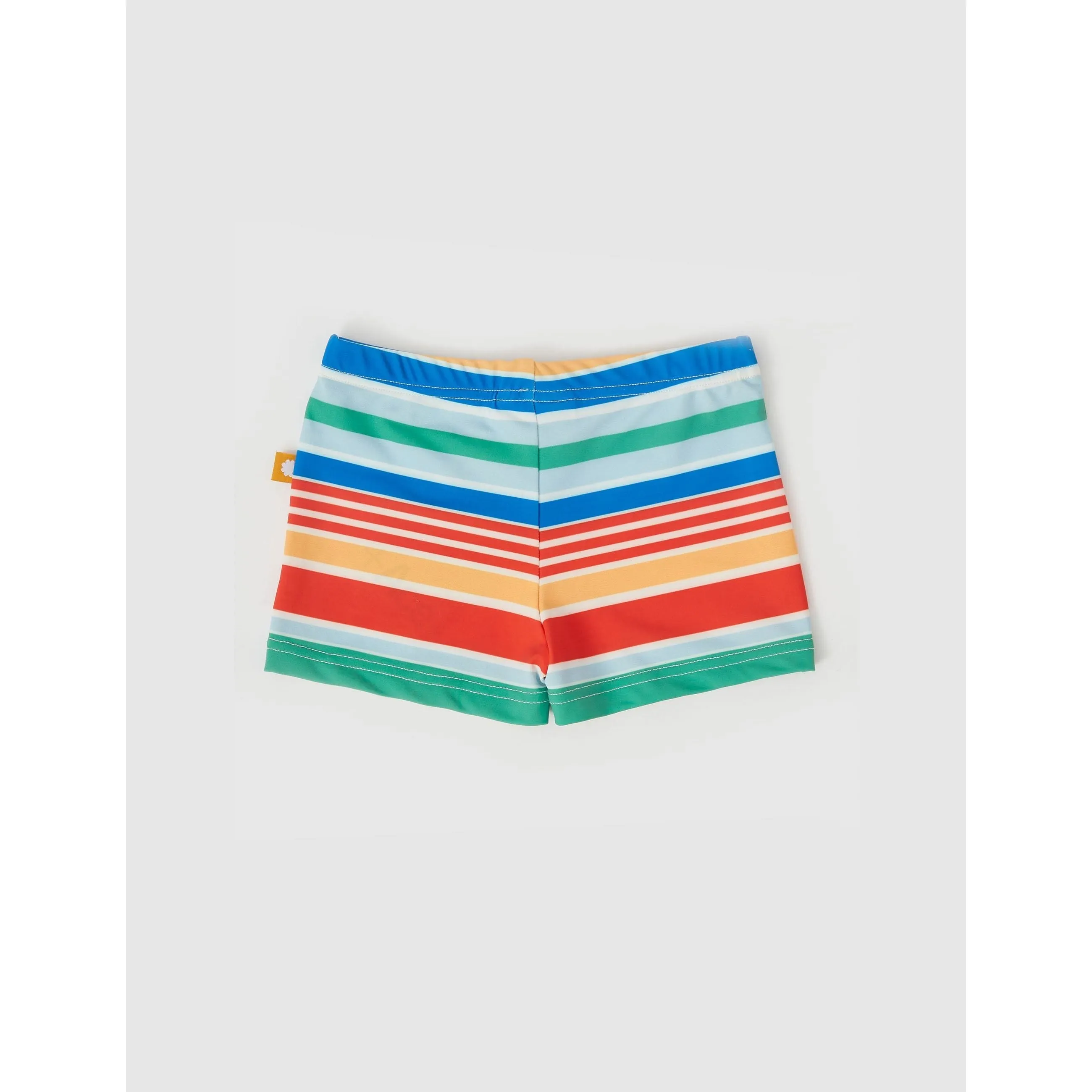 Bold Stripe Unisex Swim Shorties