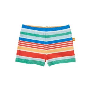Bold Stripe Unisex Swim Shorties