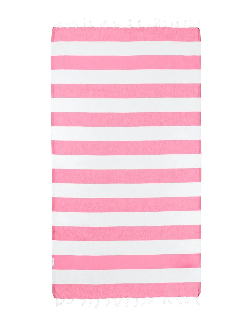 Bold Towels - Watermelon/White