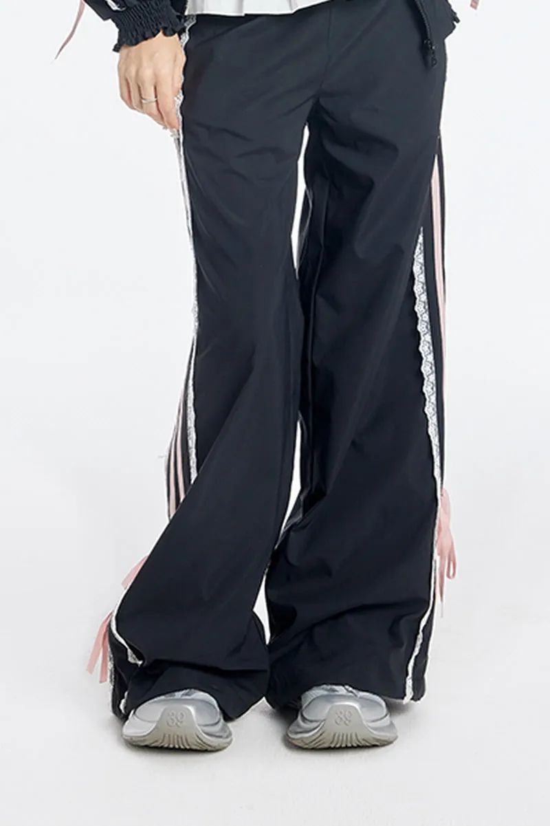 Bow Lace Active Jacket / Trousers