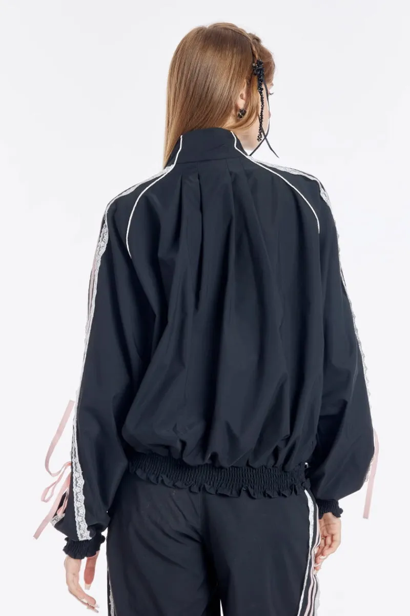 Bow Lace Active Jacket / Trousers
