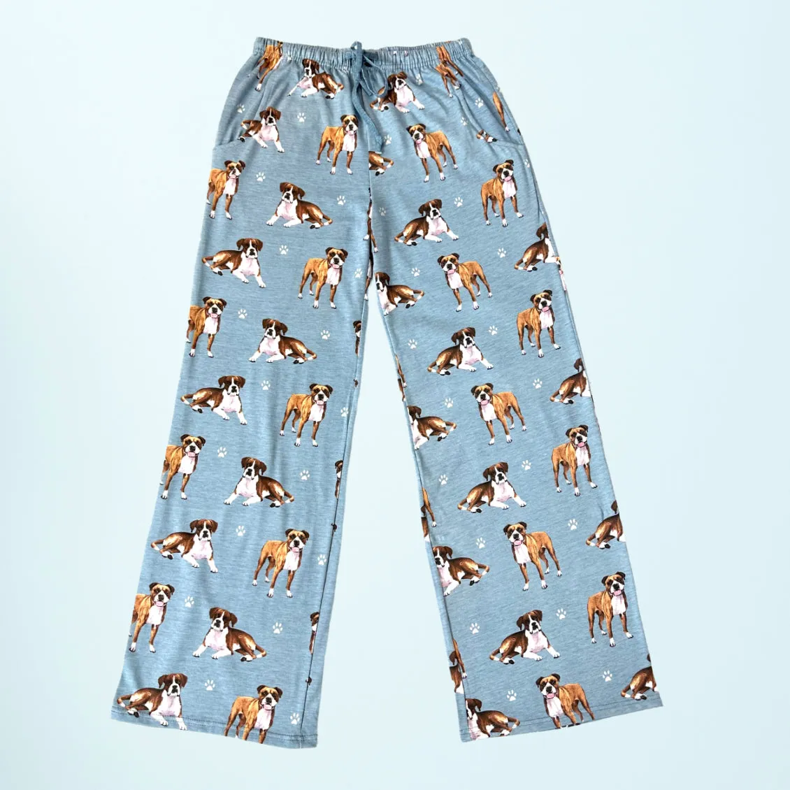 Boxer Pajama Bottoms - Unisex Cotton Blend PJs