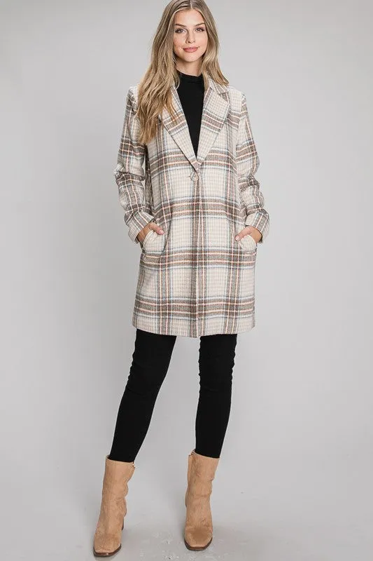 Breckenridge Plaid Coat