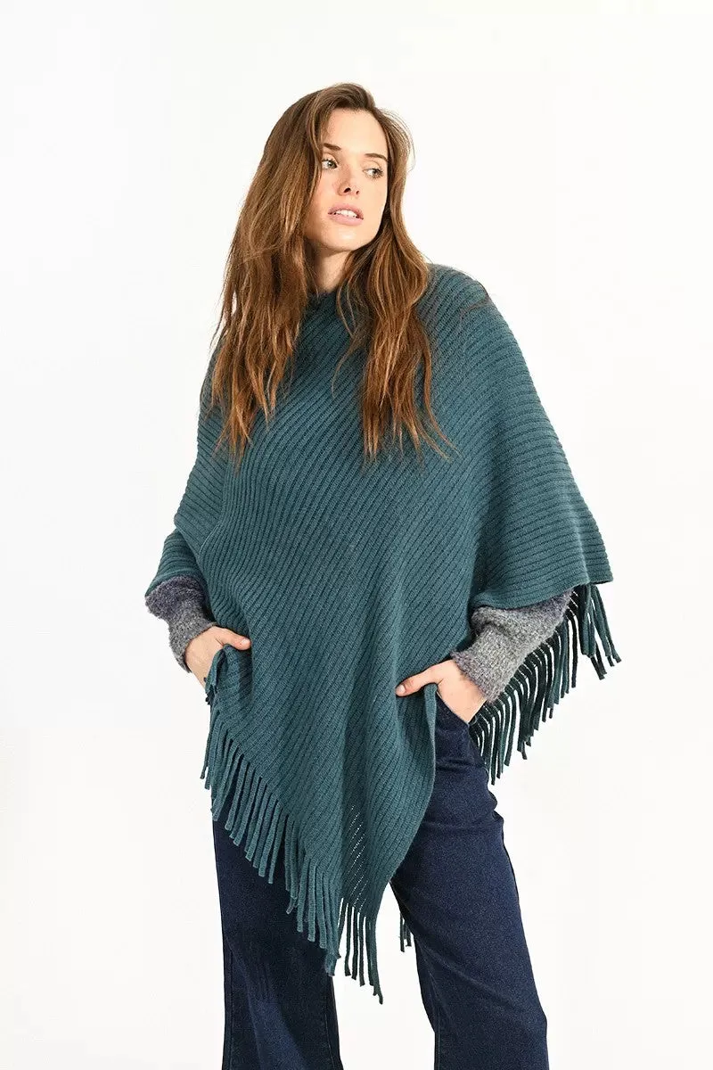 Buenas Noches Knitted Pancho