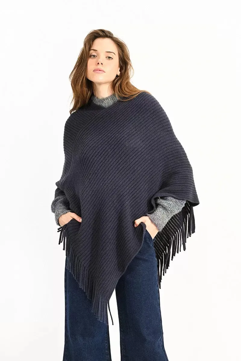 Buenas Noches Knitted Pancho