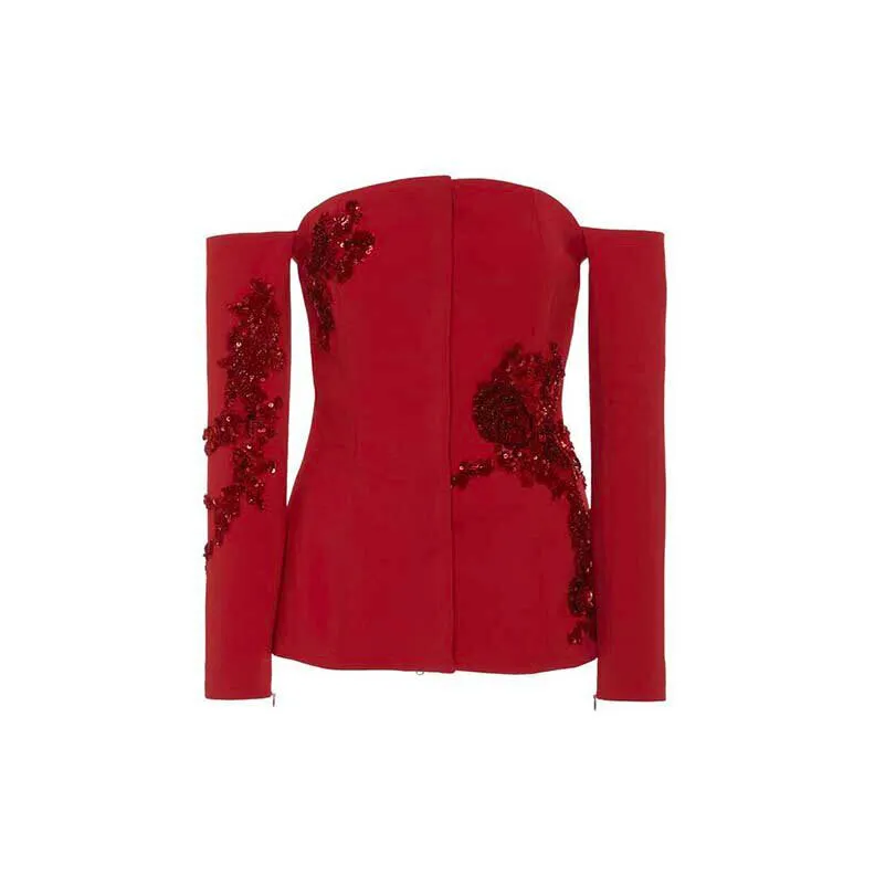 Camille Jacket - Red