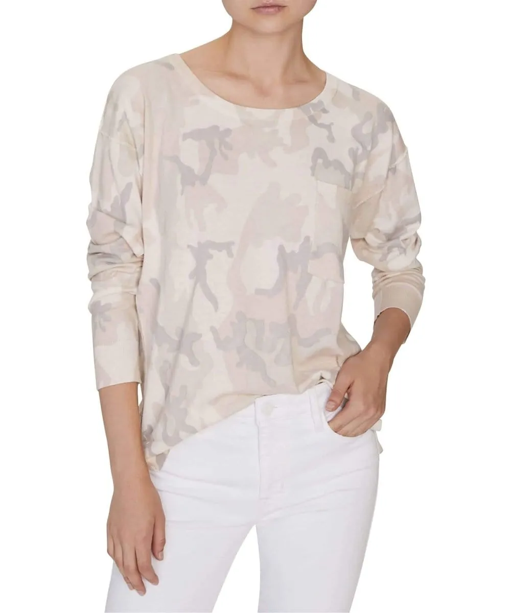 Camo One Pocket Sweater, Charm