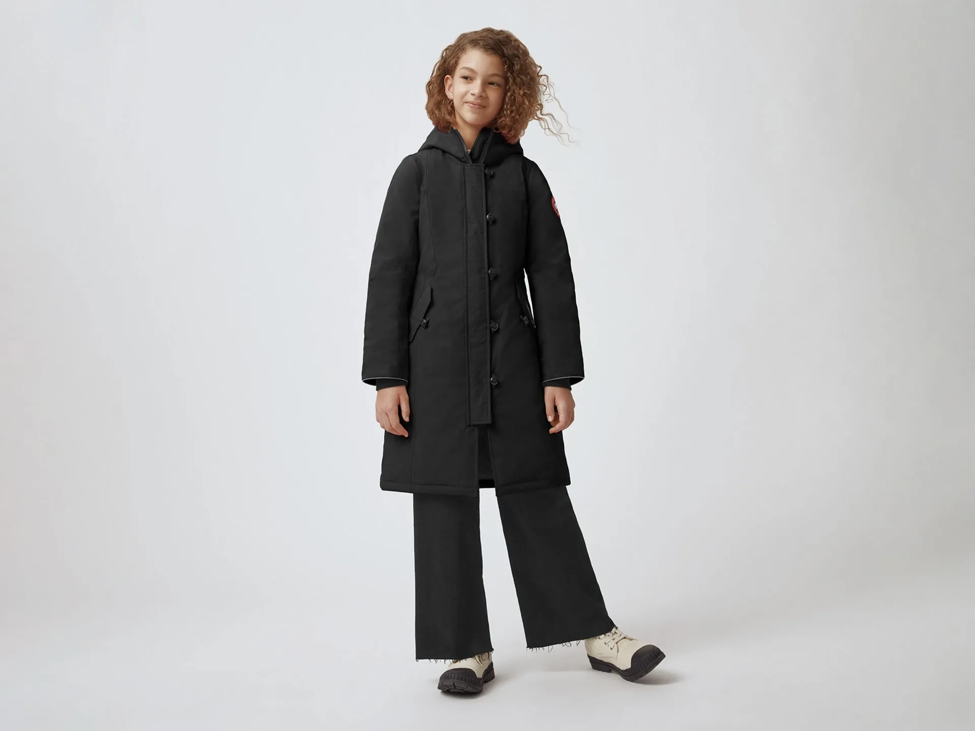 Canada Goose Youth Brittania Parka - Black
