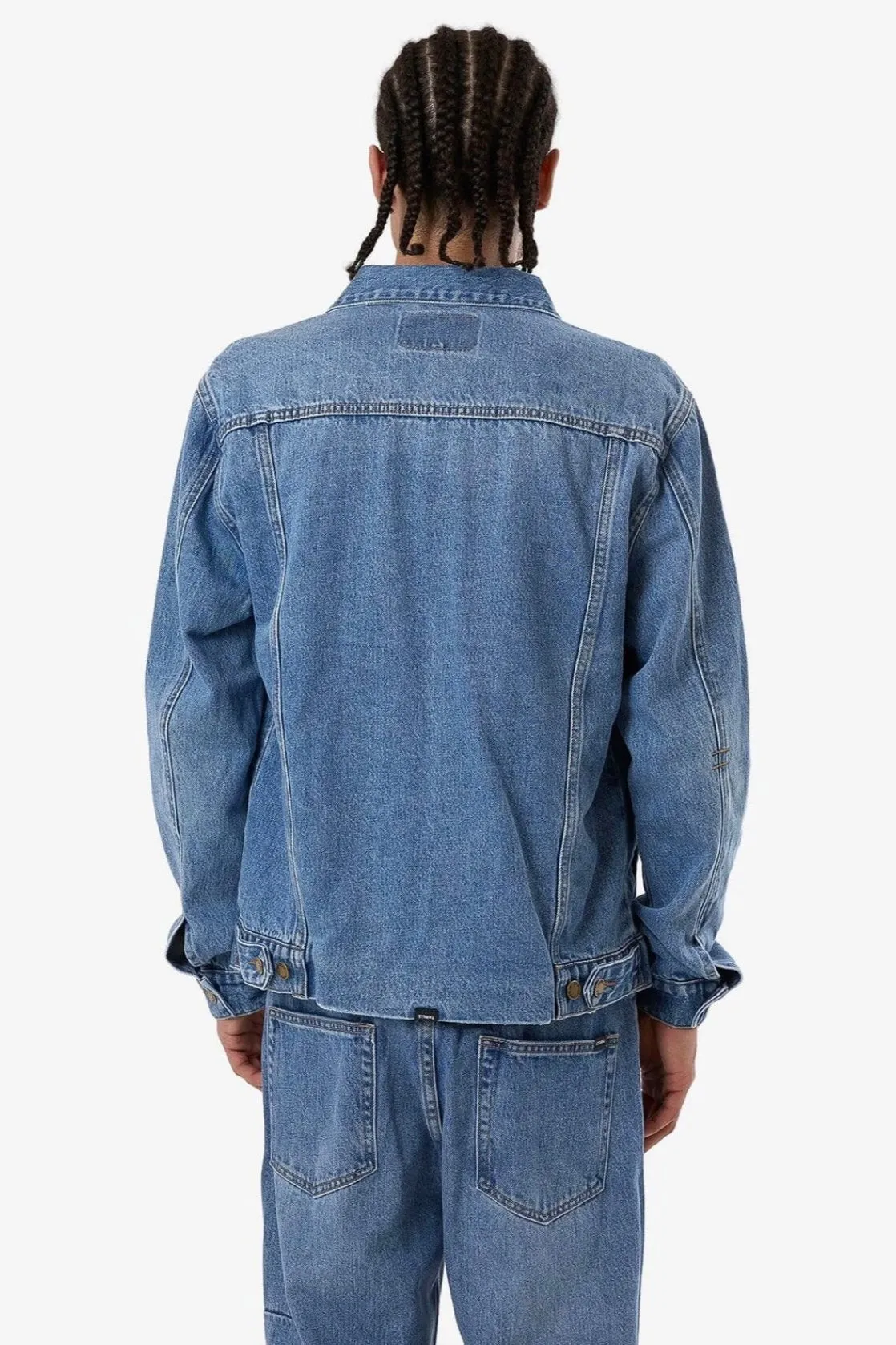 Canyon Oversized Jacket Dust Blue