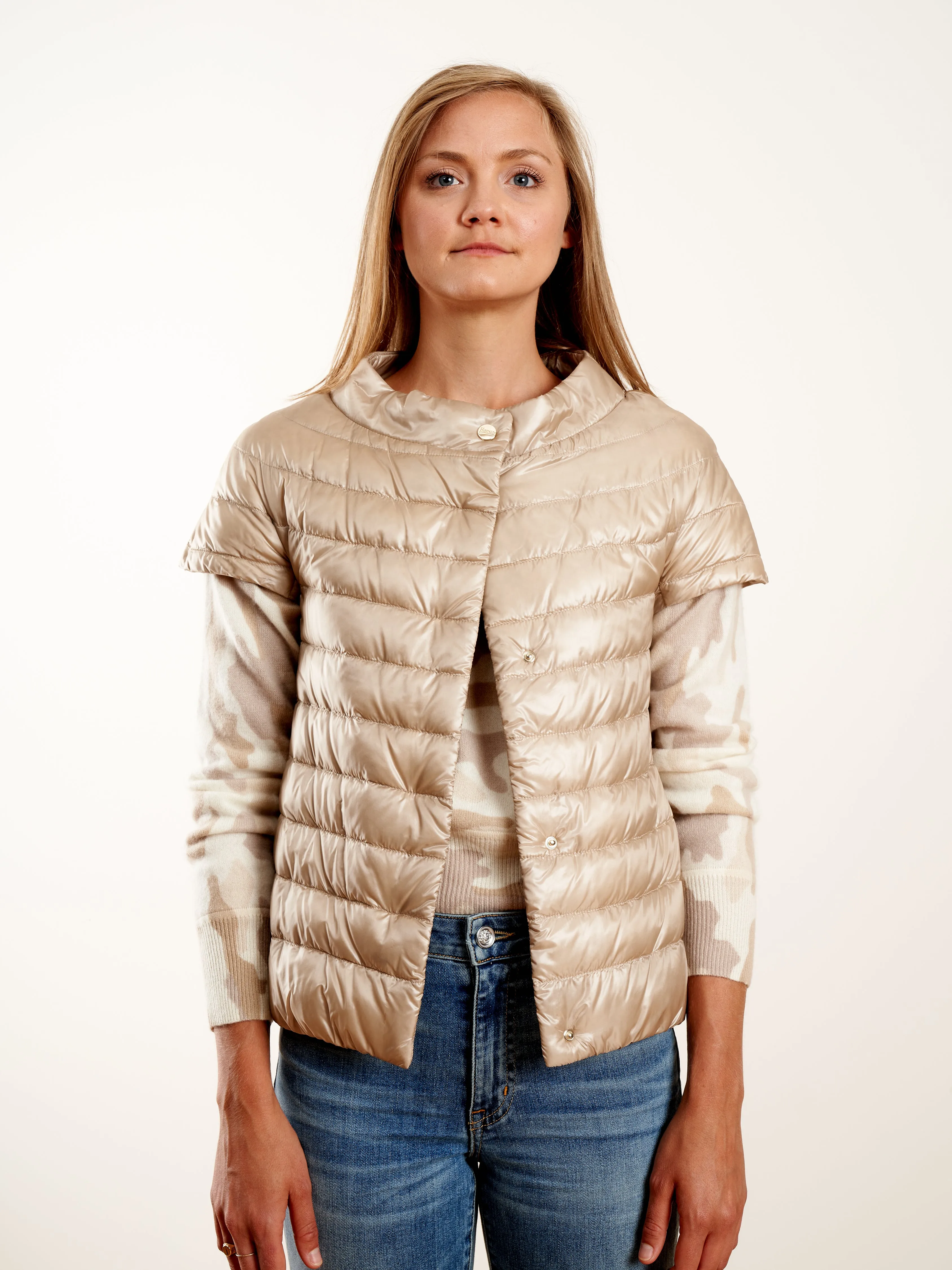 cap sleeve classic - light sand