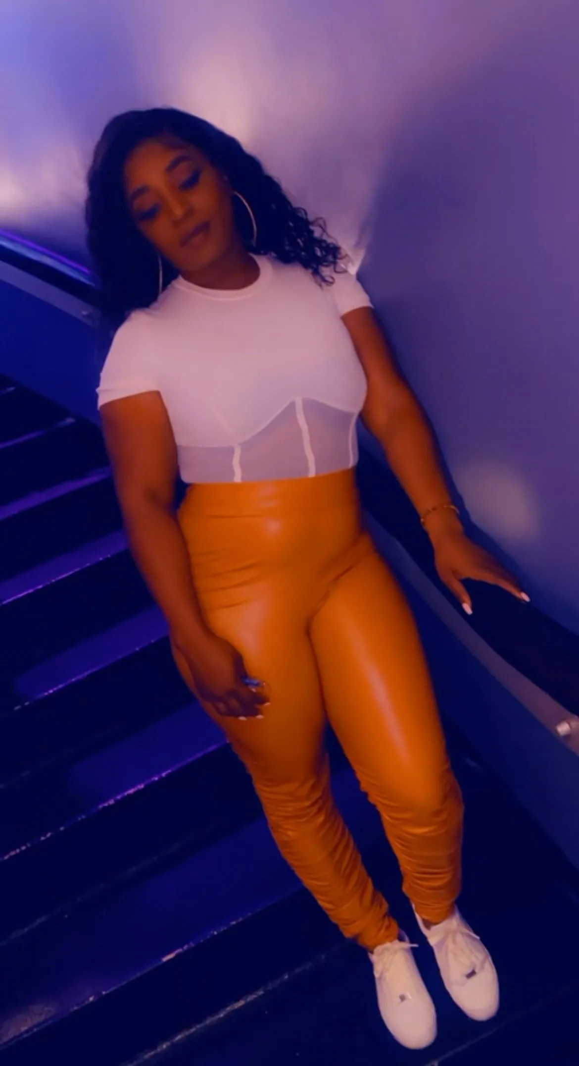 Caramel Stacked Pants