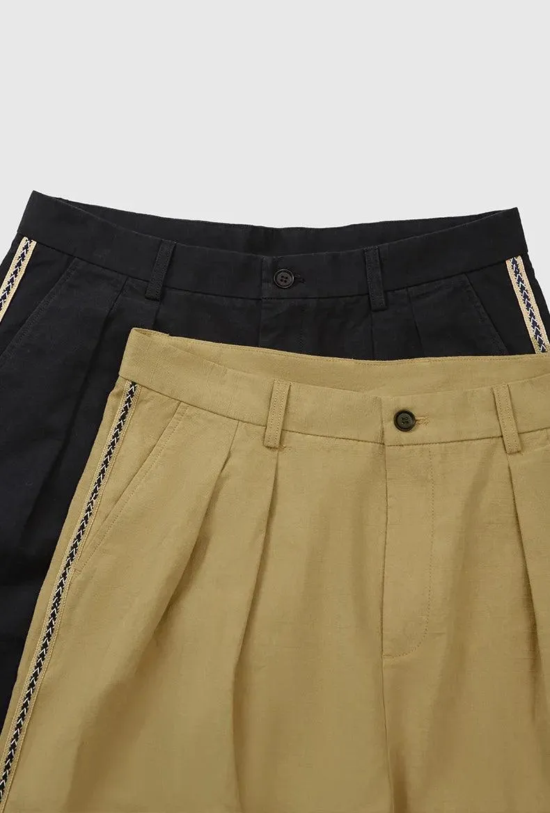 Casual Solid Color Cargo Short