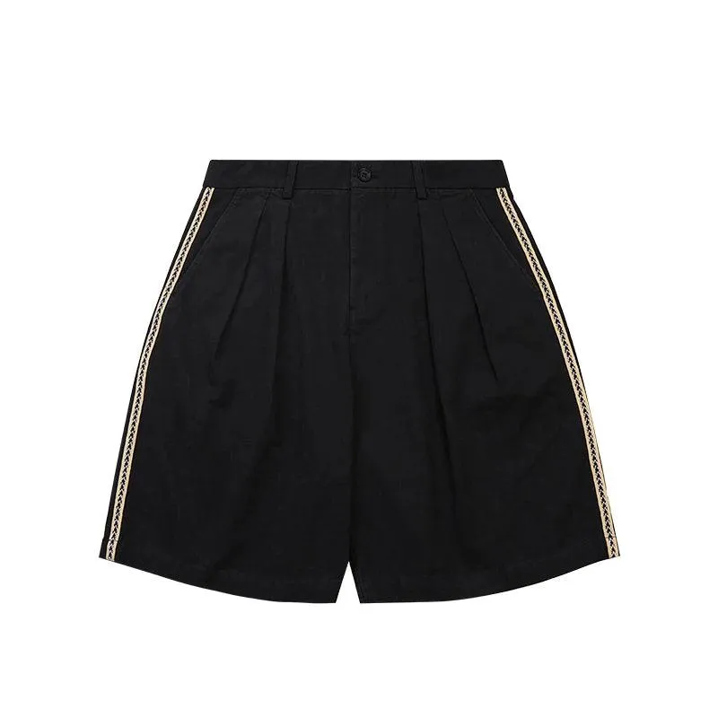 Casual Solid Color Cargo Short