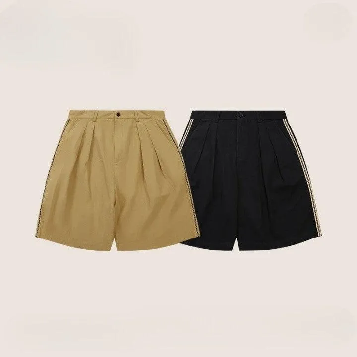 Casual Solid Color Cargo Short